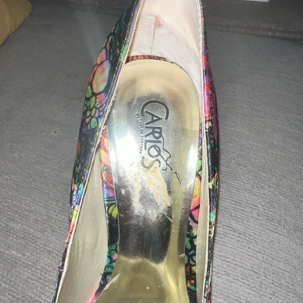 Carlos by Carlos Santana Vibrant Multicolor Heels